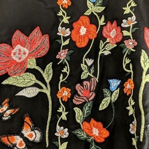 Zara Dresses - Zara floral embroidered tunic dress Zara Dresses - Zara floral embroidered tunic dress